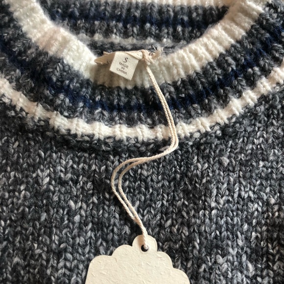 NWT Boutique Hen & Thread Wool Sweater S - Picture 4 of 5